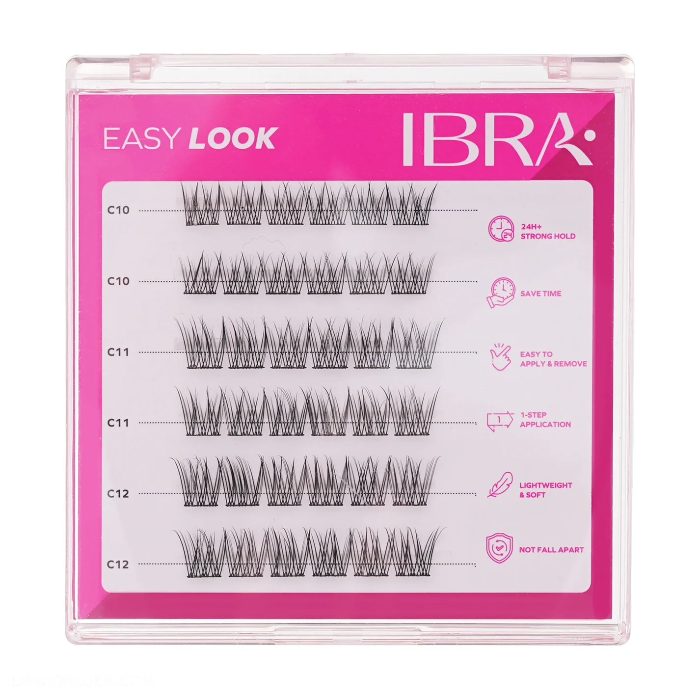 Samolepící řasy Easy Look IBRA MAKEUP